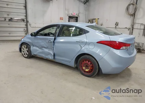 2012 Hyundai Elantra Limited (Ulsan Plant) z USA, uszkodzony, nr VIN KMHDH4AE1CU323638